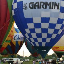 hot air balloons