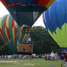 hot air balloons