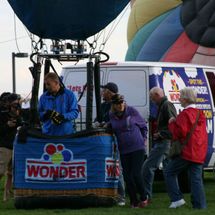 hot air balloon crew