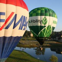 hot air balloons